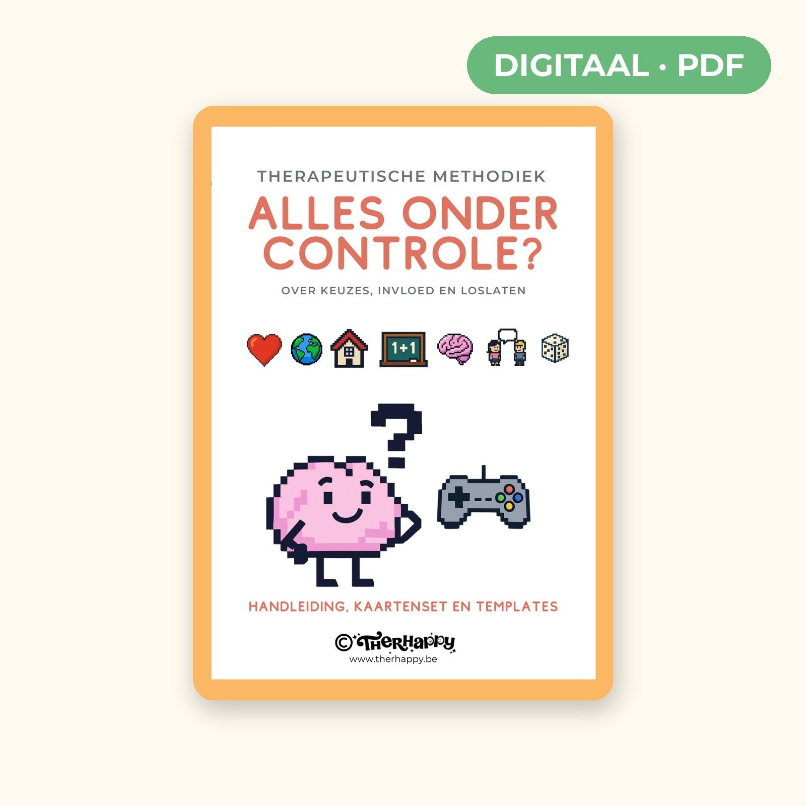 Alles onder controle? digitale kaartenset, cover met label digitaal PDF